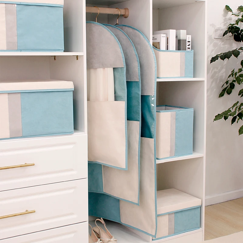 Пылезащитный чехол для костюма сумка одежды мужчин 40-дюймовый с прозрачным