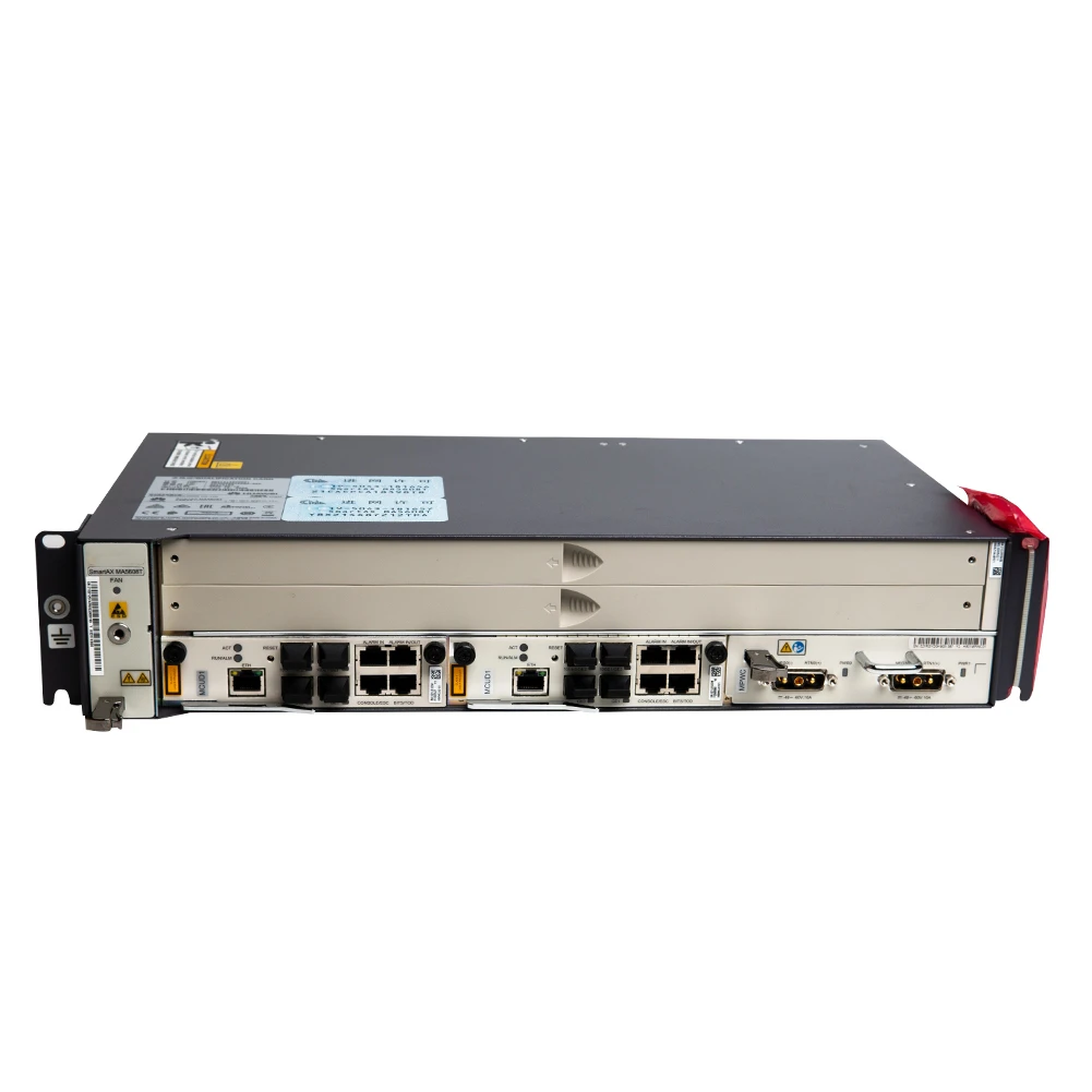 FTTH OLT SmartAX Series GEPON OLT MA5608T 19Inch 10G AC MA5608T Mini GPON OLT Hot Selling MA5608T AC power supply