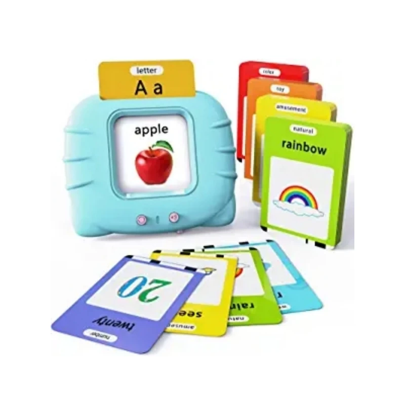 Early Childhood Education Toys Hand-held Cognitive Cards Talking Flash Cards Reader For Kids Students