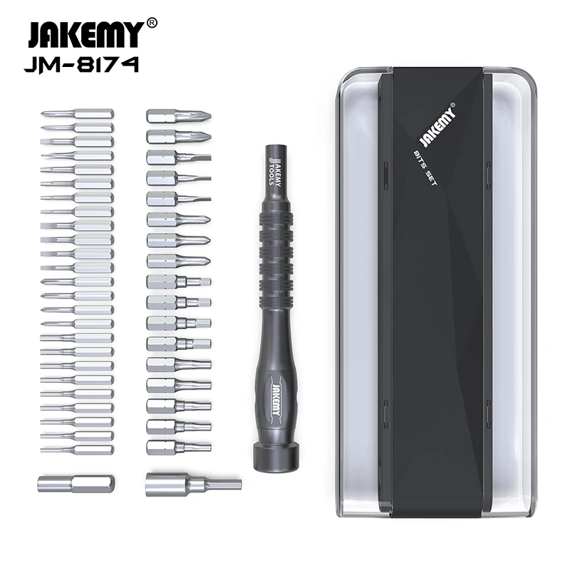 New Product JM-8174 Mini Precise Screwdriver Bits Set with Strong Magnetism for Mobile Phone Laptop Game Pad Home Maintenance