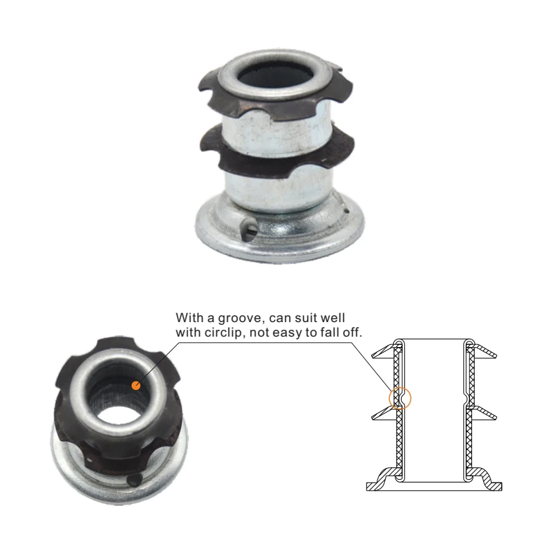 REACH School desks and chairs Rectangular Tube Rod plastic nylon star sunflower threaded connecting nuts insert