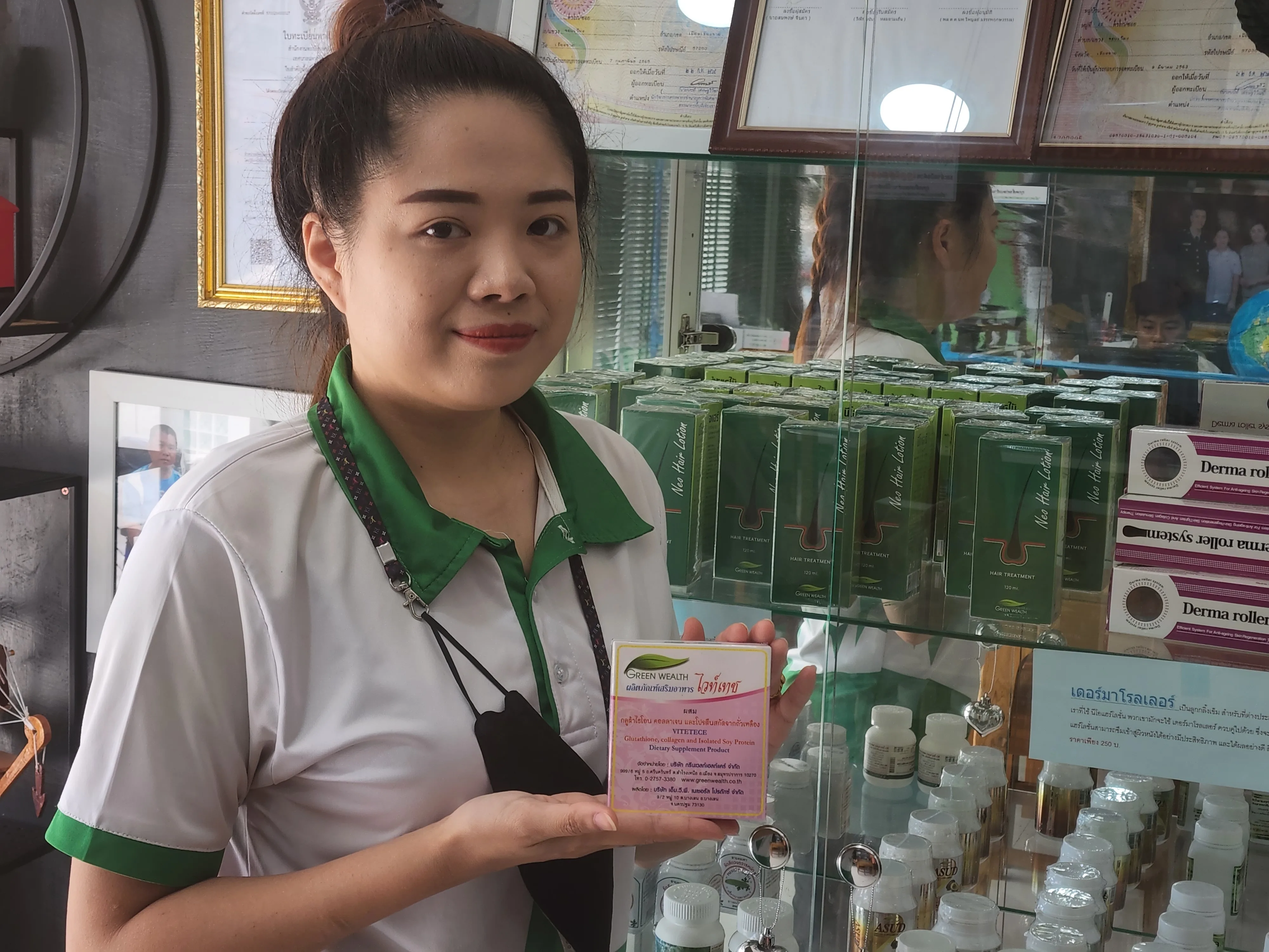 Best Price 2022 Dietary Supplement Capsules of Herbal 100% with Collagen for Slimming and Whitening from Supplier in Thailand