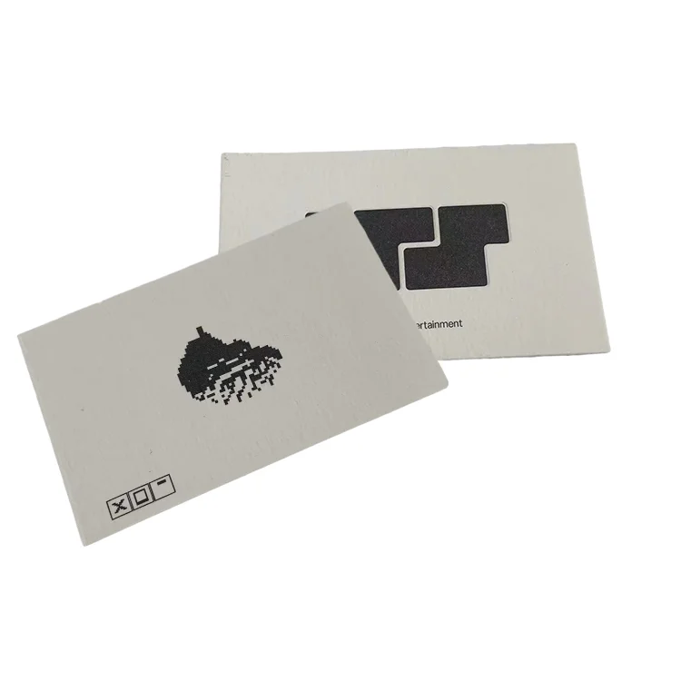 Custom High Quality  Gold Foil Embossed Letterpress Paper Business Card Printing