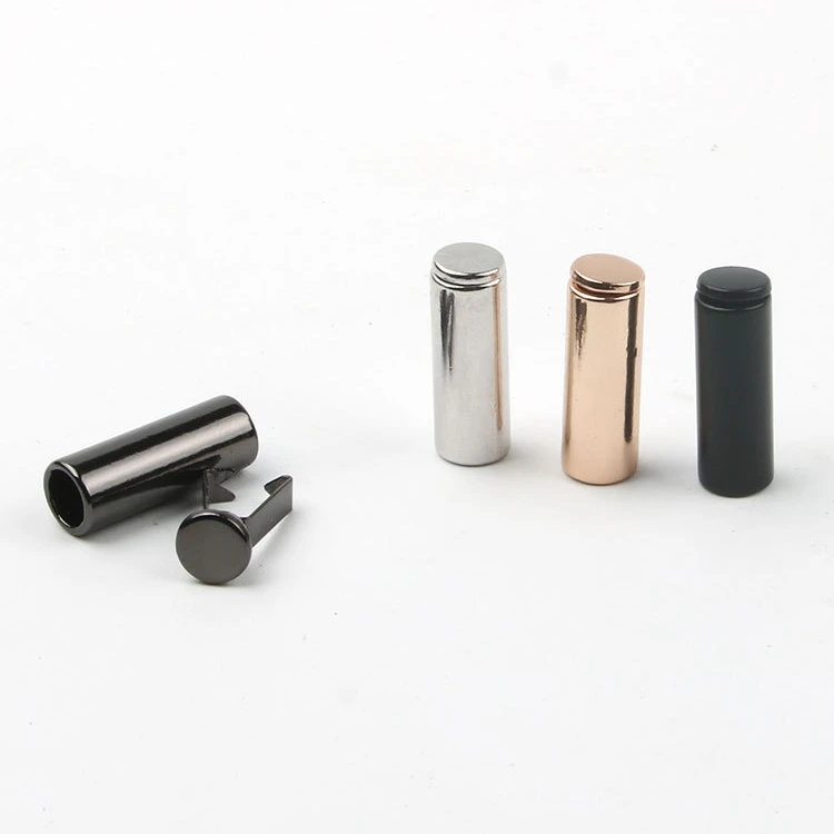 Wholesale   Custom metal cord lock zinc alloy  cord stopper for Drawstring End caps