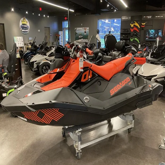 ASSEMBLED New 2022 Sea Doo Spark Trixx 3-up Rotax 900 H.O. A C E iBR with Three Seater Jet Ski