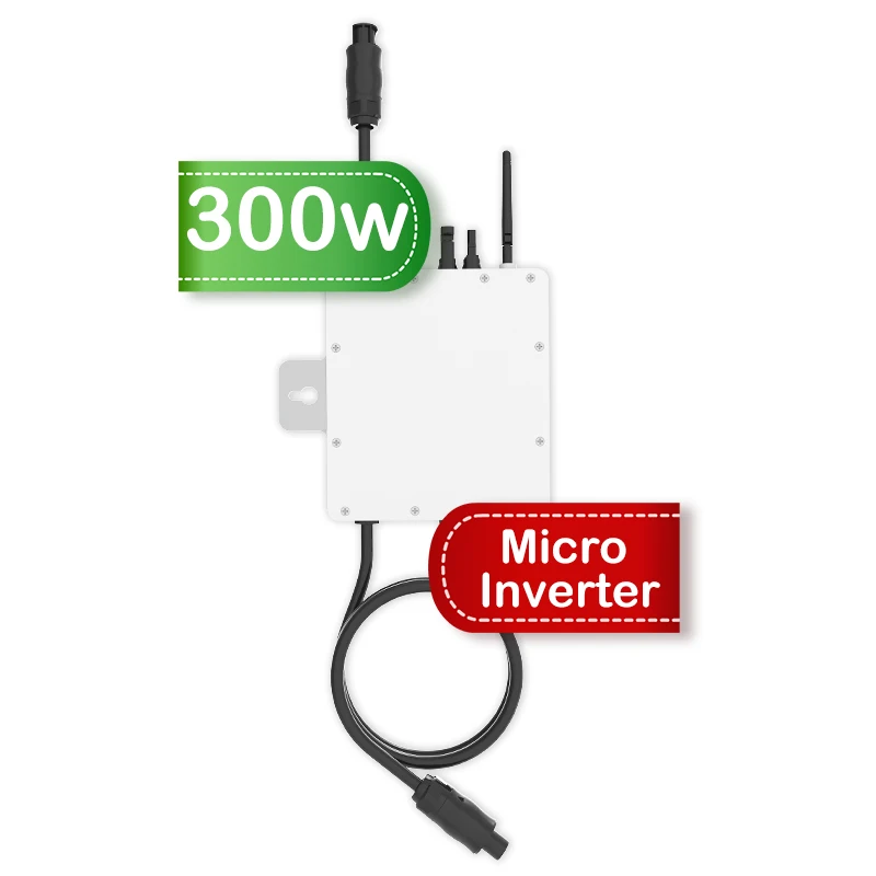 Deye microinverter 300W 60VDC 230VAC IP67 protection grade on grid solar system solar micro inverter SUN300G3-EU-230