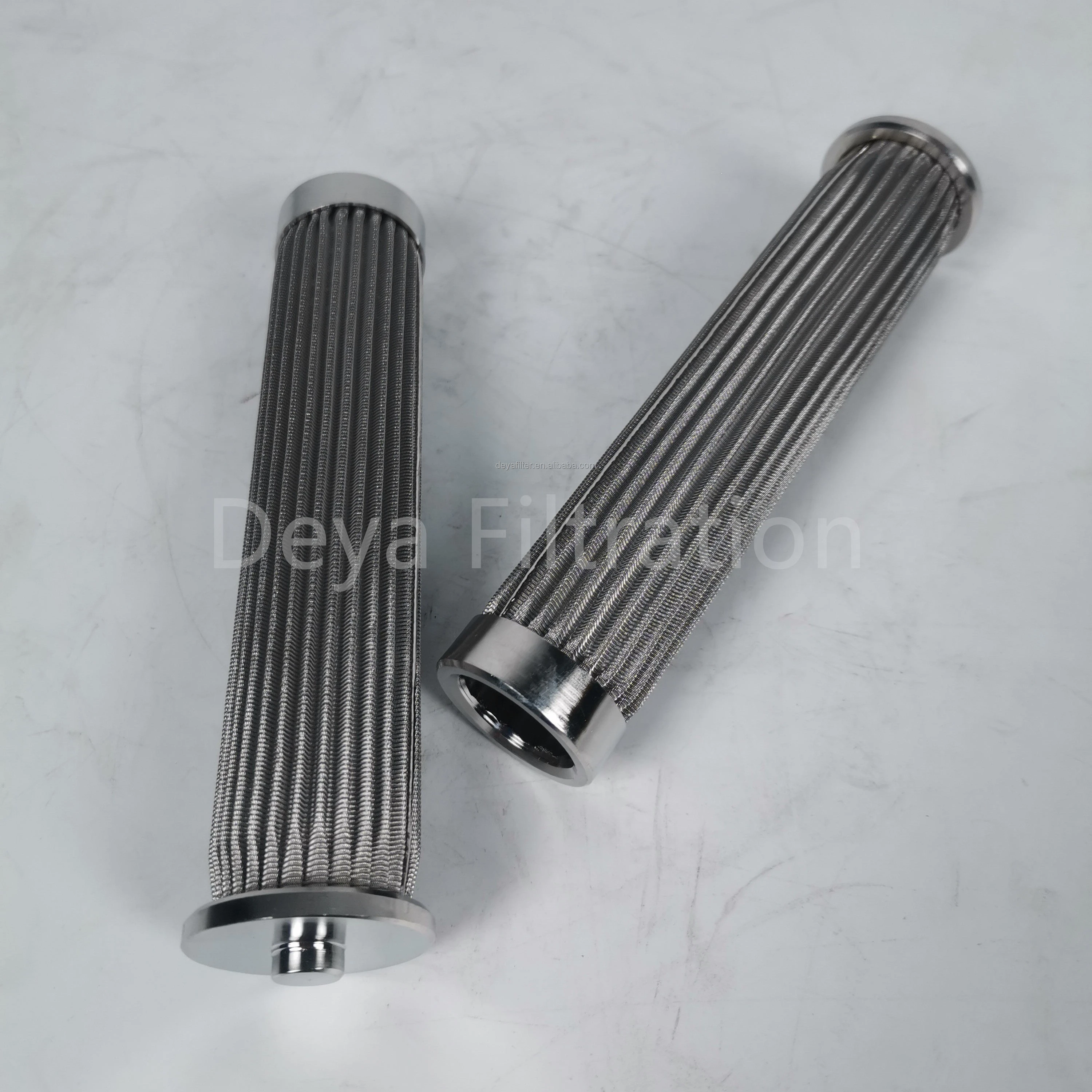 Chemical Fiber Polyester Filtration Impurities Use OEM Metal Pleated Filter Element