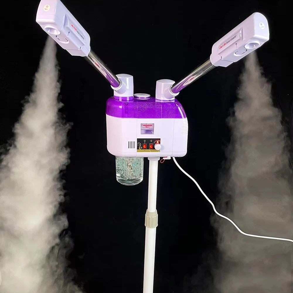 y 2in1 Facial Steamer Professional Face Moisturizer Vaporizer Mist Sprayer Beauty Salon Pore Deep Clean Skin Care Spa