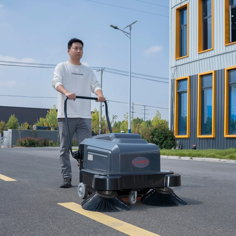 Yangzi S3 Sweeping Machine Electric Hand Push Street Road Vacuum Broom Sweeper
