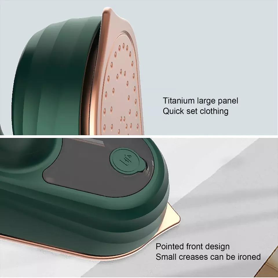 Mini Steam Iron Handheld Wet And Dry Double Hot Steam Generator Portable Garment Steamer Home Travelling