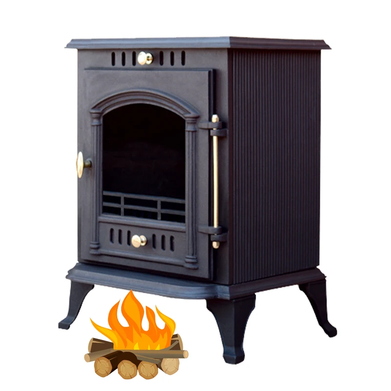 European Style Factory Wood Burning Furnace High Temperature Resistant Paint Wood Stove For Sale