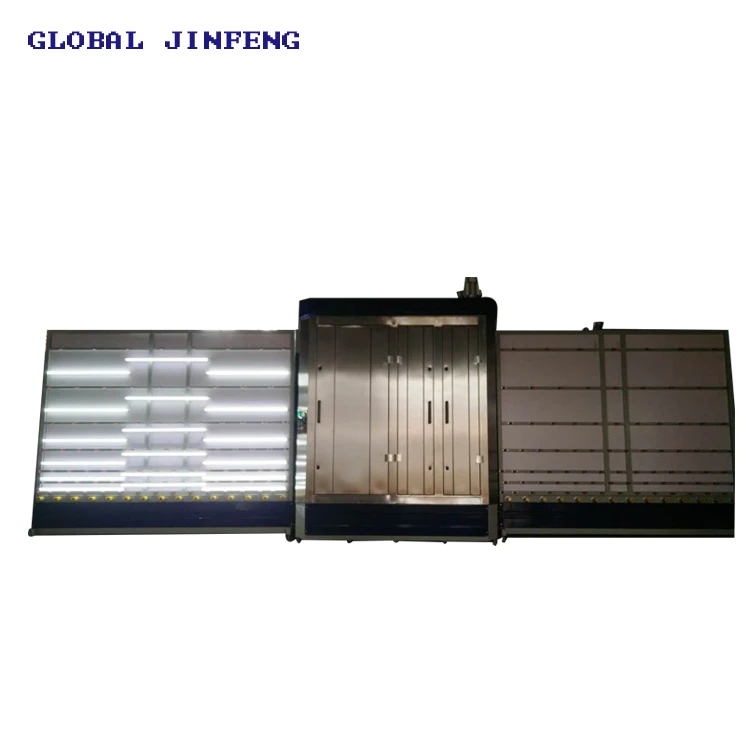 JFV-1600 Vertical Glass Washing Machine Automatic Cleaning Glazing Insulating Glass Production Line