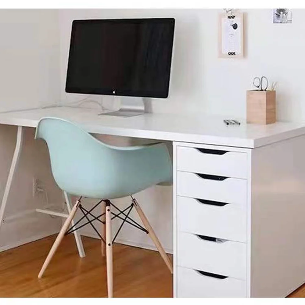 Good Quality Bedroom Desk Office Writing Computer Desk with 5 Drawers