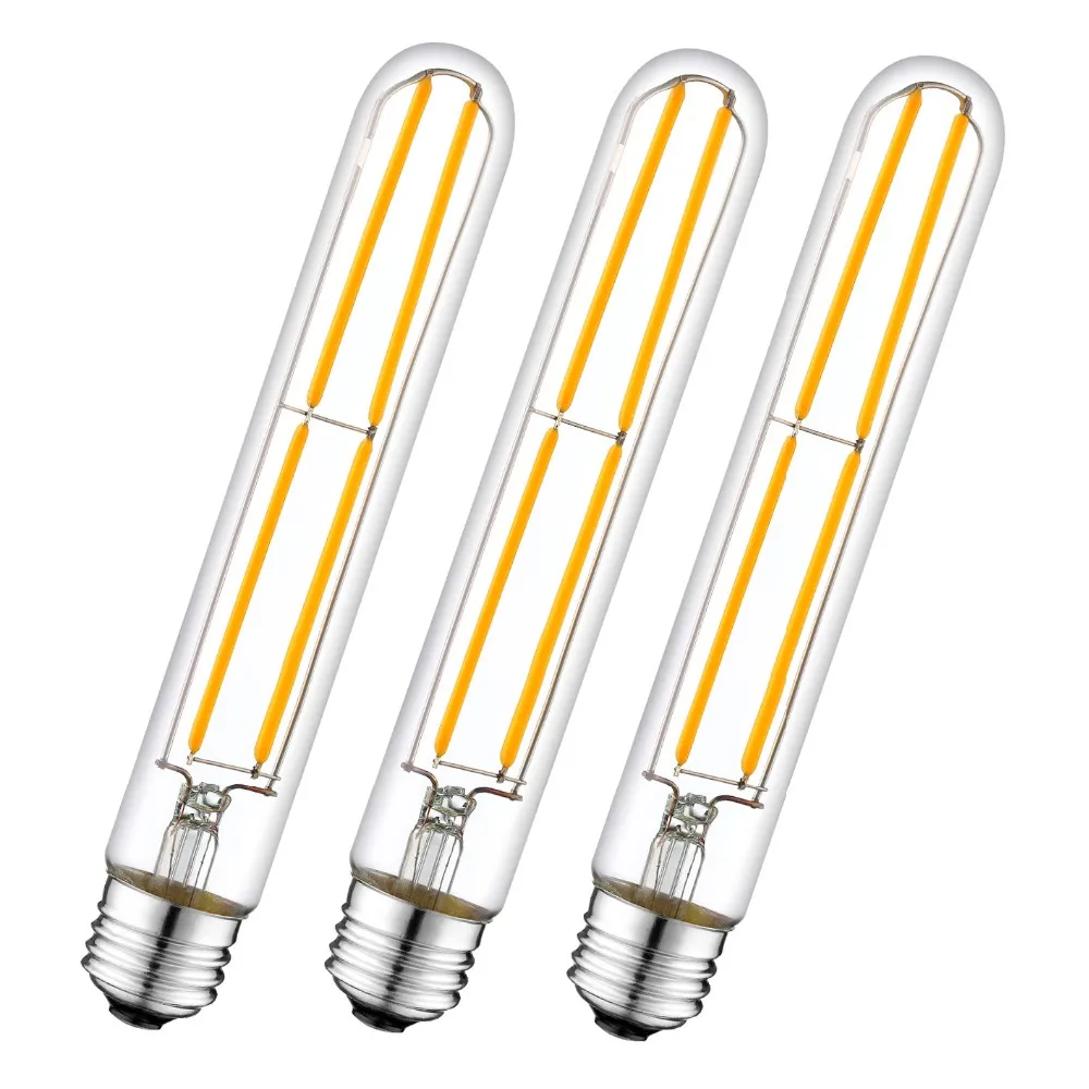 Wholesale Sales LED Tubular T30 5W Filament bulbs lamp dimmable E26 E27 base Glass Bulbs