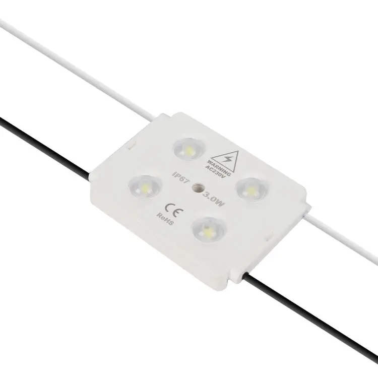 170 beam angle AC 110V 220V High Power 3w SMD 4LED IP67 Led Injection Module for outdoor decoration light box