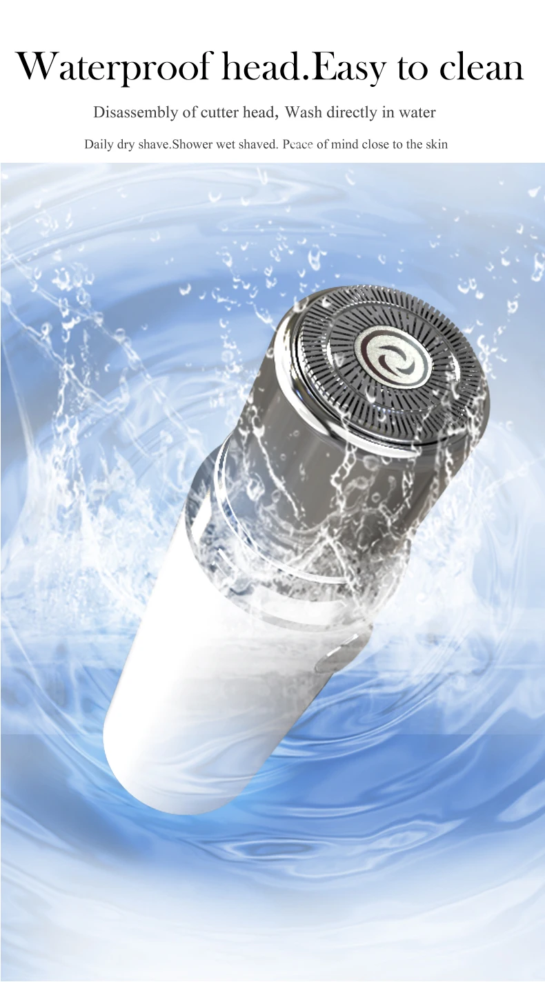 2021 New Style Travel Portable Home Use Trimmer Shaving Women Shavers mens electric shaver