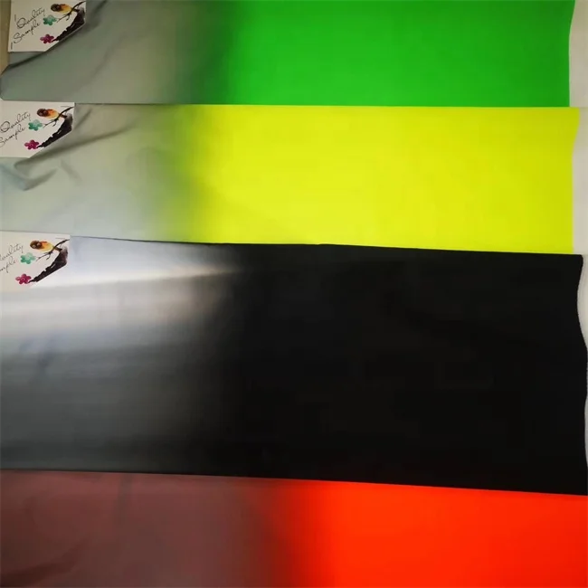 wholesale gradient reflective cards 4way be rainbow   reflect reflective fabric cloth,rainbow jacket down coat  fabric