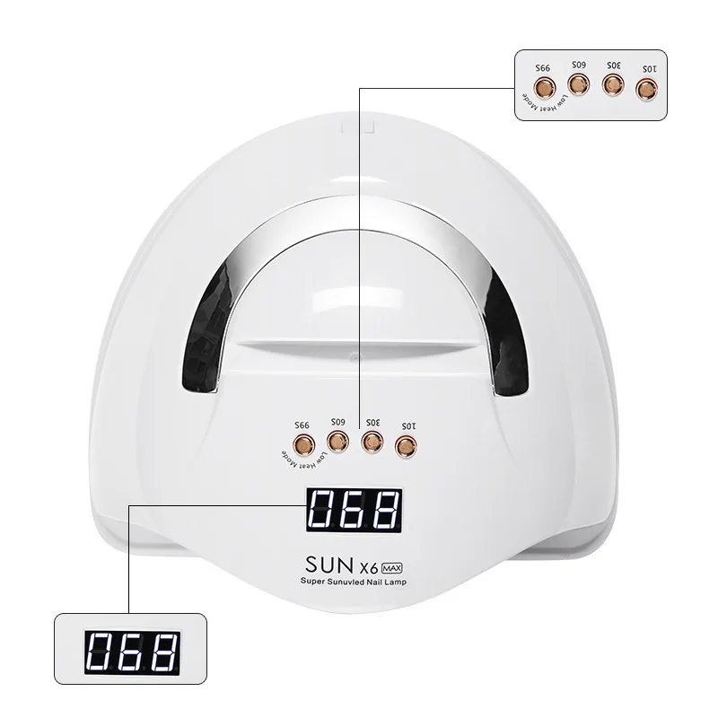 Wholesale Sun X6 Max Automatic Fast Drying Nail Curing Light UV LED Nail Lamp