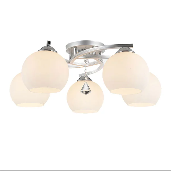 2020 new modern european america canada style crystal light suction dome ceiling light