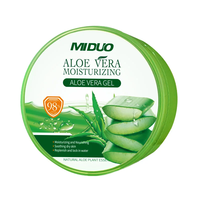 OEM 300G Real Hair Growth Korean Soothing Moisture Whitening Pure Bulk Aloe Vera Gel For Skin