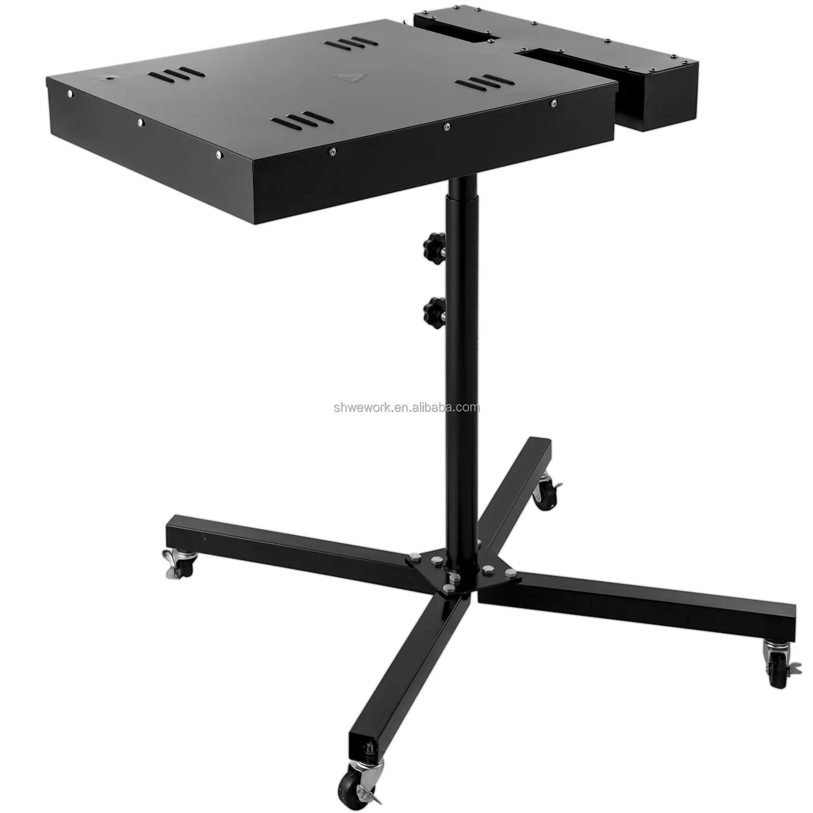 WeWork 16 x 16 in Electrical Flash Dryer for Screen Printing Adjustable Stand Screen Printing Dryer T-Shirt Curing Machine