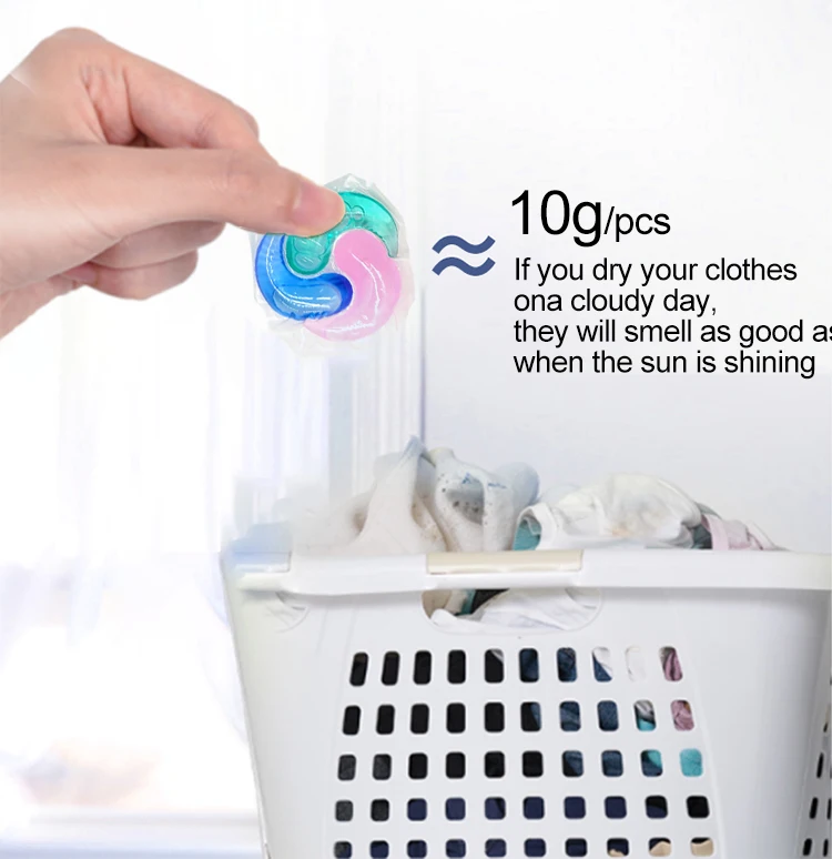 Cleaning Product Laundry Powder Pods Washing Table