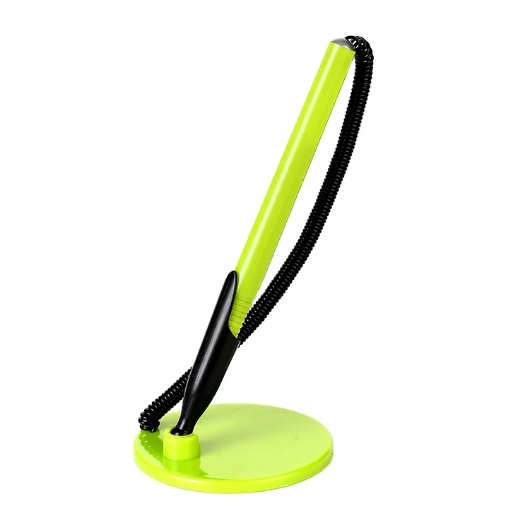 
2019 New Design Promo Desk Stand Plastic Table Ball Ballpoint Pens 