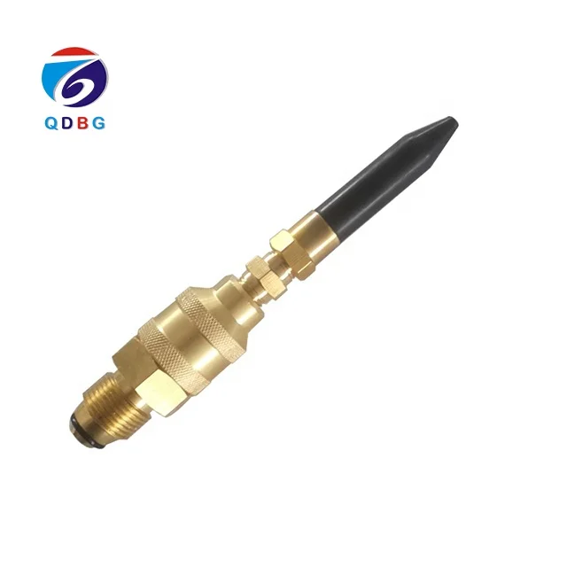 QDBG Factory Hot Sale Economic Style Brass Regulator Rubber Nozzle for Balloon Helium Gas