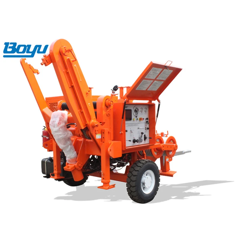 China Supplier 220kv Conductor Stringing Equipment 30kN Hydraulic Puller For High Tension Line