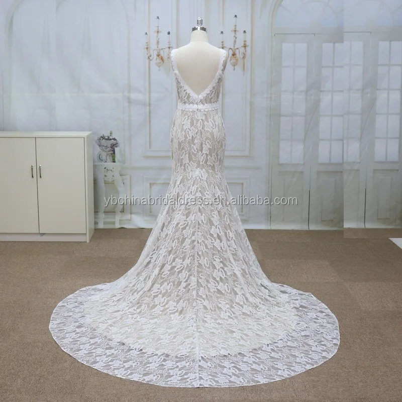 Open back french lace wedding dress,lace muslim hijab wedding dress,lace wedding dress patterns