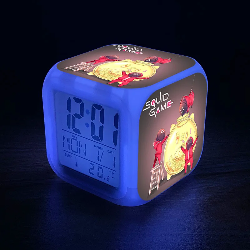 Amazon hot sale squid game digital item doll alarm