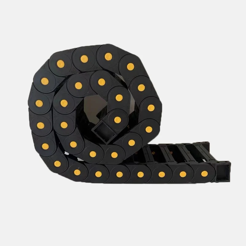 Customizable plastic openable type protective bridge cable wire carrier drag chain