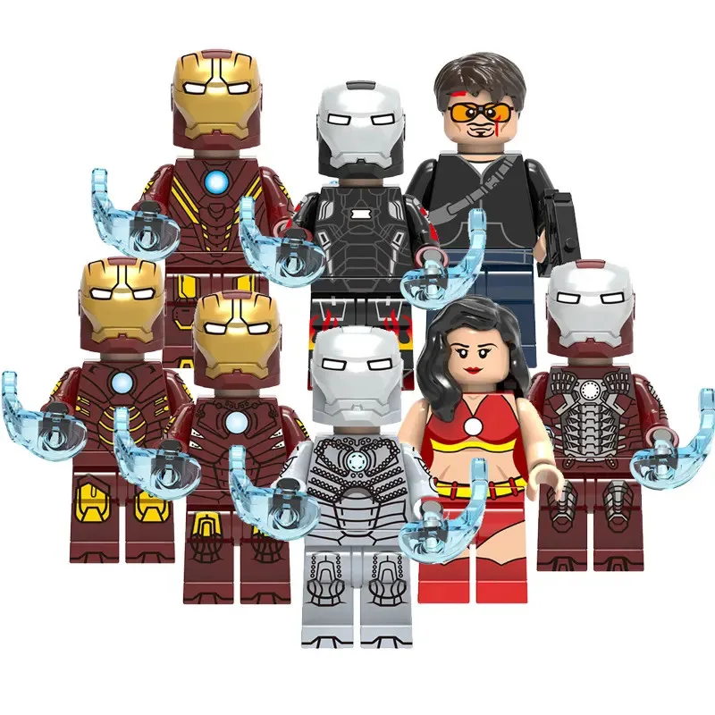 Super Popular TV Movie Science Fiction Villain Hero Series X0199 Building Block Toy Foreign Trade Wholesale