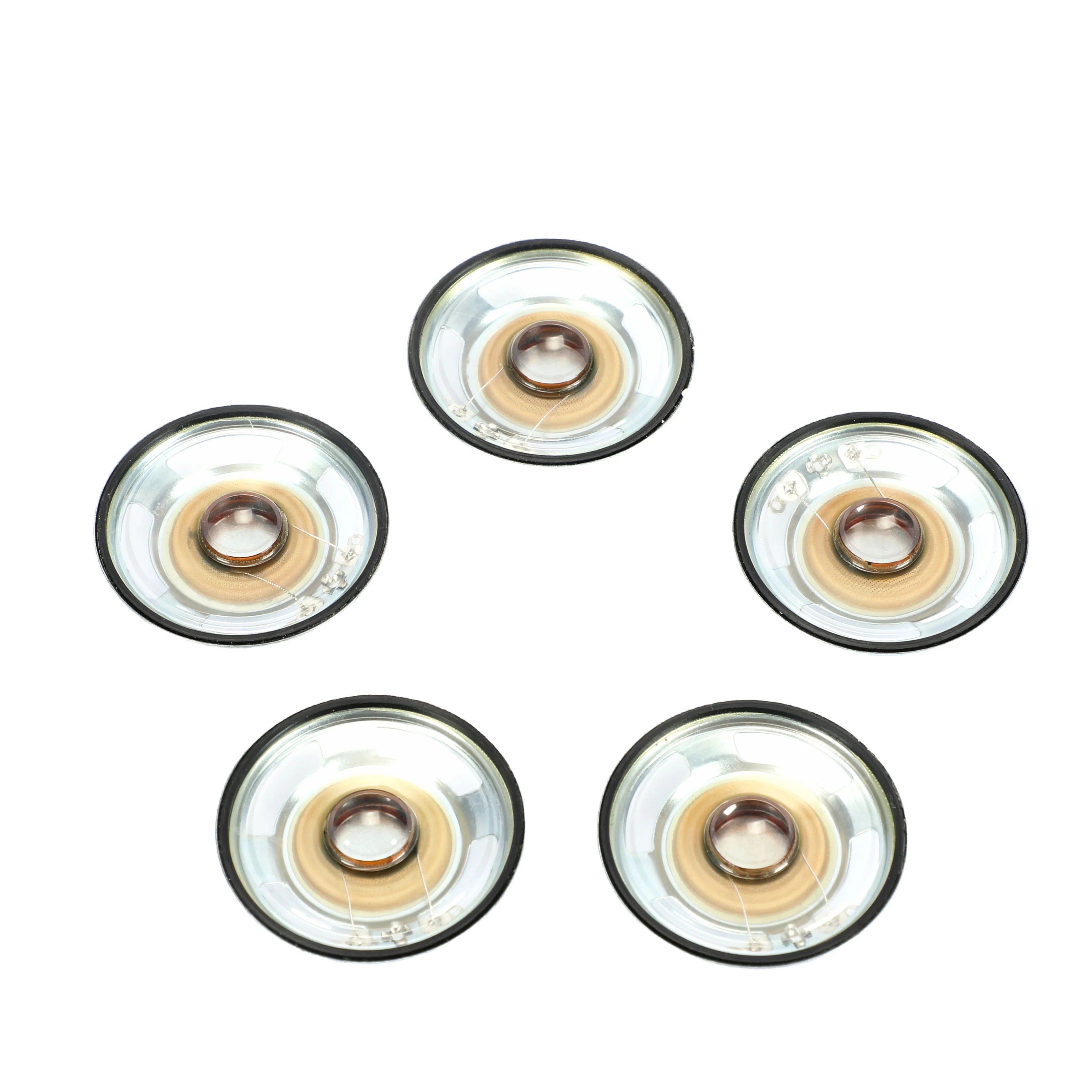 High quality 50mm*12.5mm 2inch round waterproof speaker 8r3w for Advertising player machine