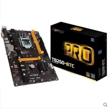 B250-BTC 12P motherboard supports 12 cards of independent graphics desktop 6PCIE B250 LGA 1151 DDR4 ATX motherboard