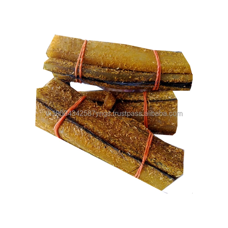 Delicious dried leather thai food dry skin Salted buffalo skin, a special dish of Northeastern Thais, thai food