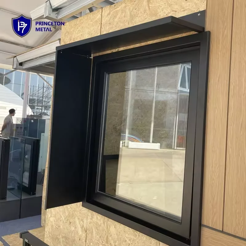 Customized Aluminum Window Hood Powder Coating Aluminium Window Shrouds For Australia Projects