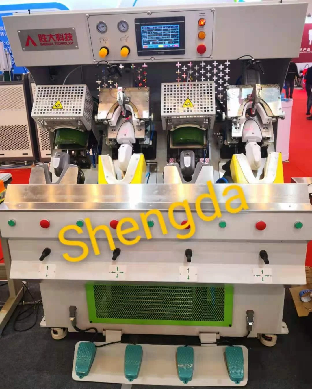 Best Shoe making machine, Ugg Leather Boots Shoemaking Toe and Heel Molding Machine (2 in 1).