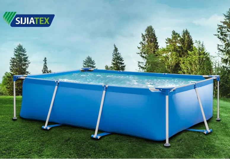 GRS recycle Heavy duty Colorful FLEX Vinyl PVC factory Tarpaulin fabric for Swimming pool liner