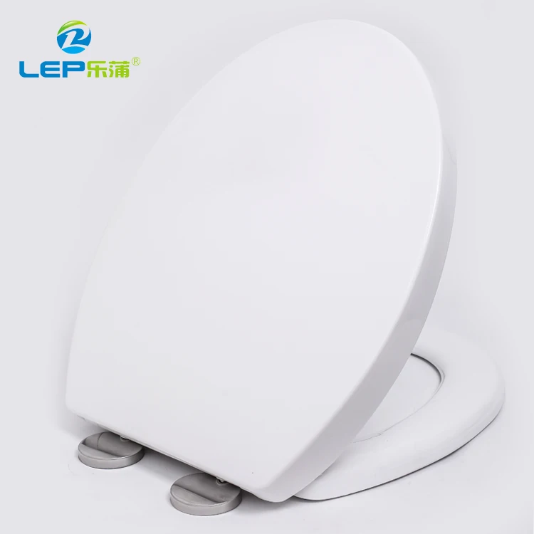 Universal O shape plastic toilet seat with quick release hinge function