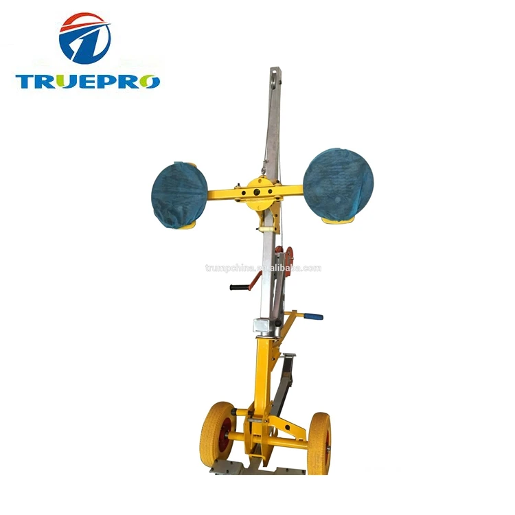 Hot Sales Portable 2 Cups Vacuum Glass Moving Trolley