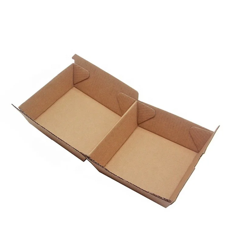 Disposable Kraft Lunch Box For Fast Food Packaging Take Away Food Container Paper Boxes