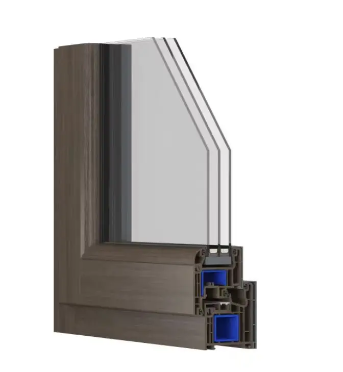 upvc China Factory Price Pvc Window Profil High Precision Upvc Frame Profile Pvc Plastics Profiles for Windows tablet window