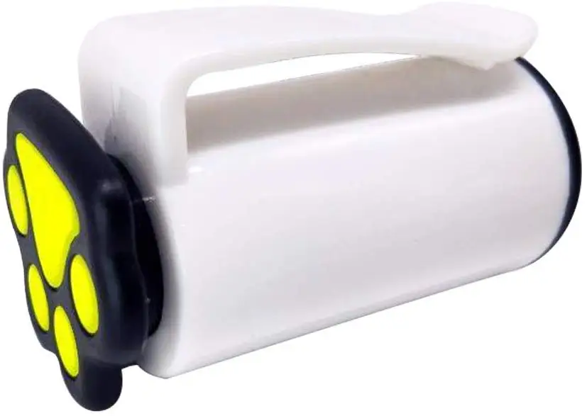 2021 Most Popular White Body With Pet Paw Dome New Quicker Clicker Fashion Practical Pet Training Clicker