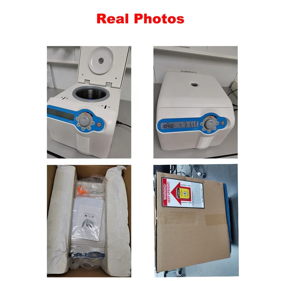 0.2/0.5/1.5/2/5ml/PCR8 15000rpm D15424R Precooling High Speed Tube Centrifuge for Laboratory pelleting of DNA And RNA PCR