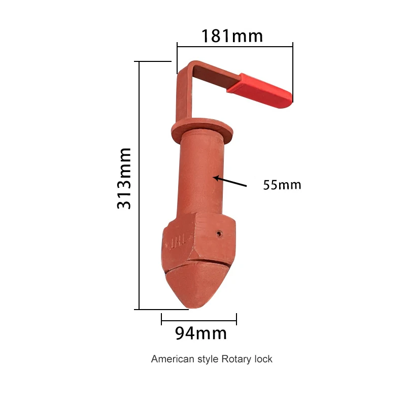 Popular And High Quality shipping container Heavy Duty Semi-trailer Rotary lock Twist Locks