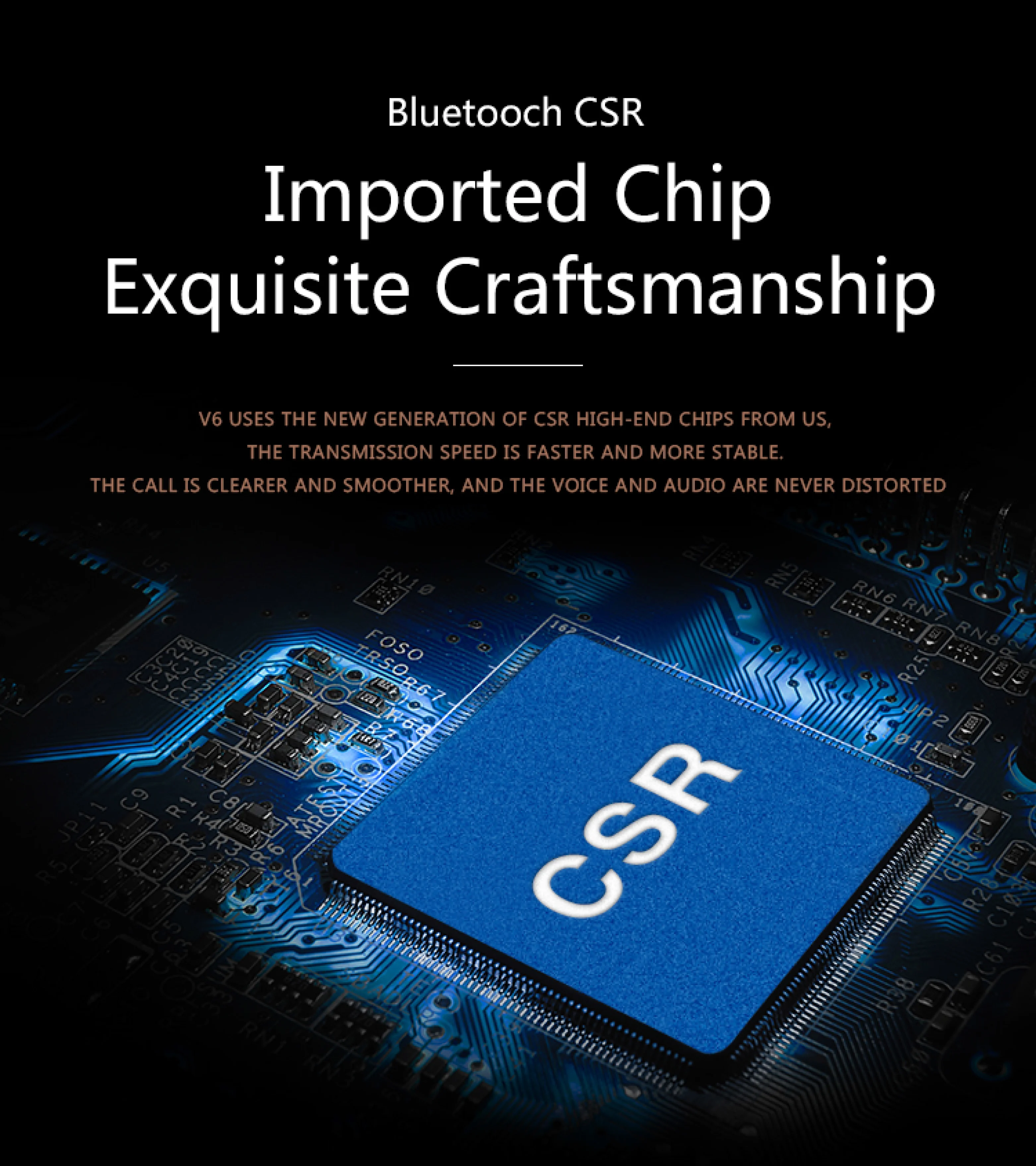 100% Waterproof 6 Riders Helmet Intercom V6-Plus BT5.0 Motorcycle Intercom for Motorcycle Accessories