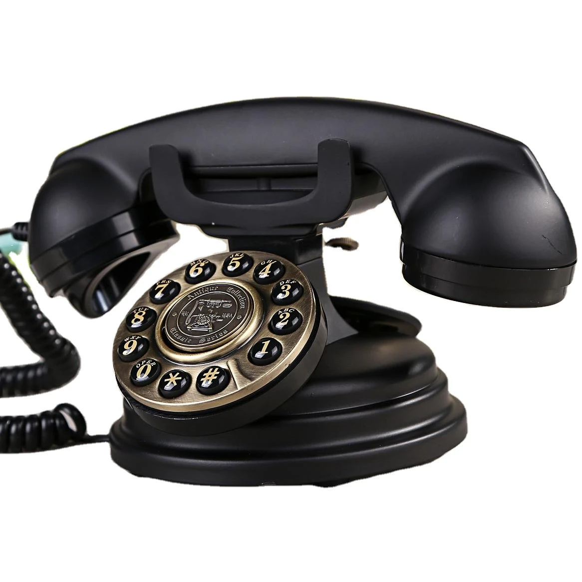 
 Декоративный Телефон 1925 Британский звонок антикварный телефон с кнопочной кнопкой старомодный телефон  