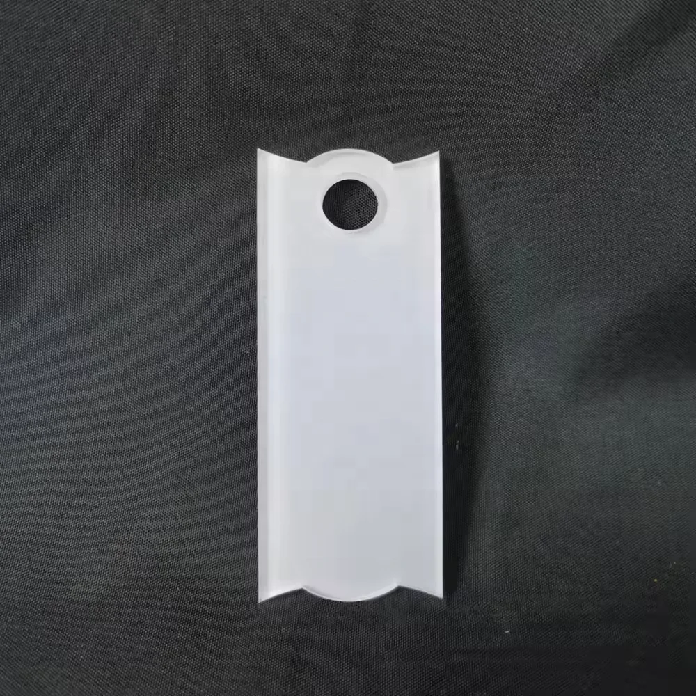DIY craft Personalized Custom Blank acrylic sticker Acrylic Name ID Plate name tag for Sublimation Transfer