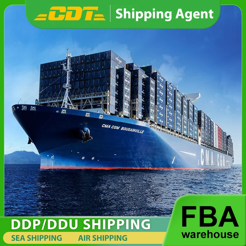 China Sea Shipping Agent To Usa Canada Germany Warehouse Door To Door Delivery